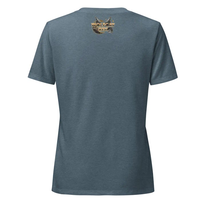 WolfcatRisi Gamer Waifu Women's V-Neck T-shirt product image (2)