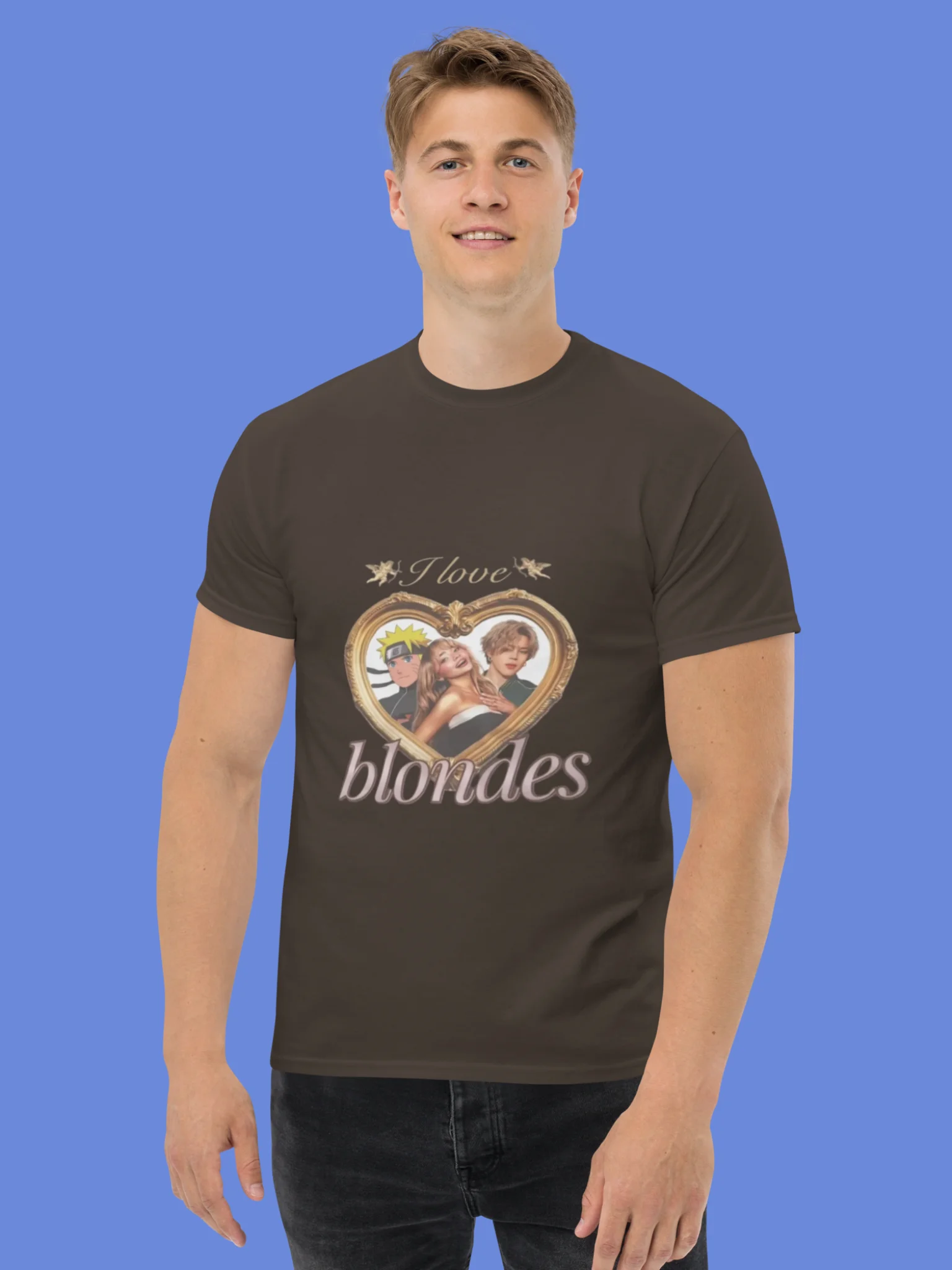 I Love Blondes Naruto Sabrina Carpenter Shirt product image (1)