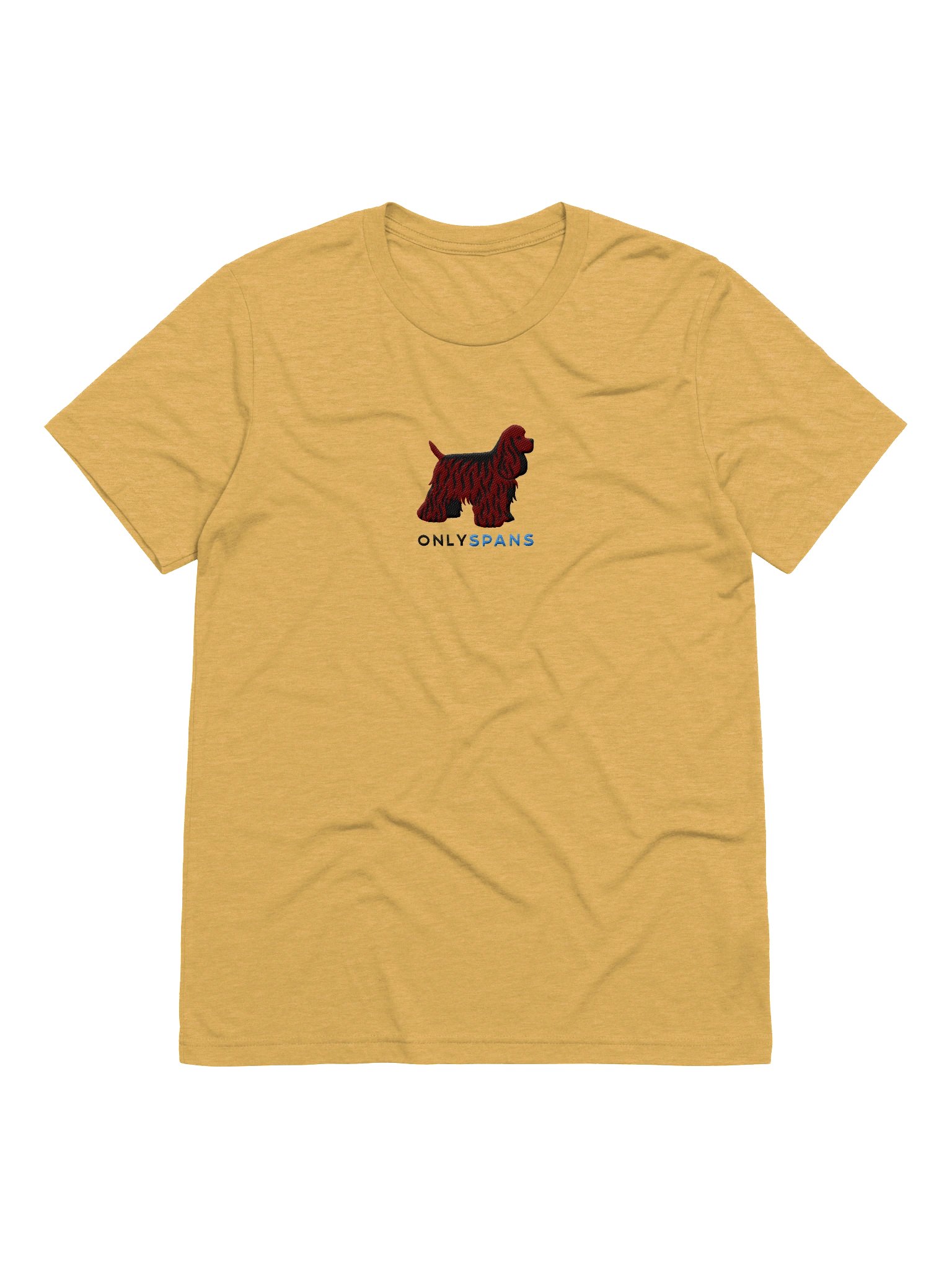 Only Spans T-Shirt(Embroidered) of an American Cocker Spaniel(Liver) product image (49)
