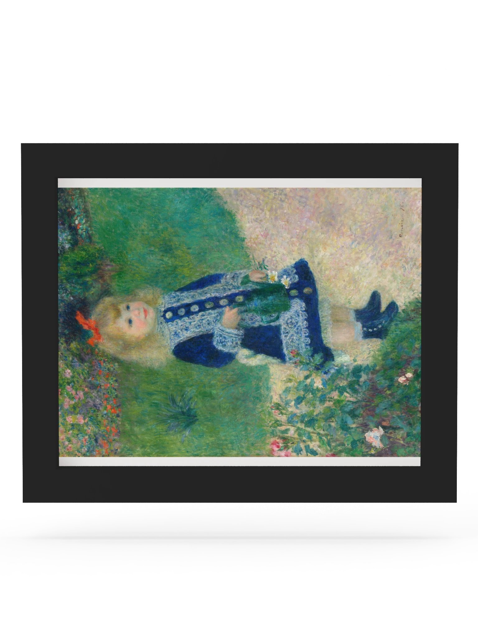Renoir, A Girl with a Watering Can (1876) Fine Art Print product image (76)