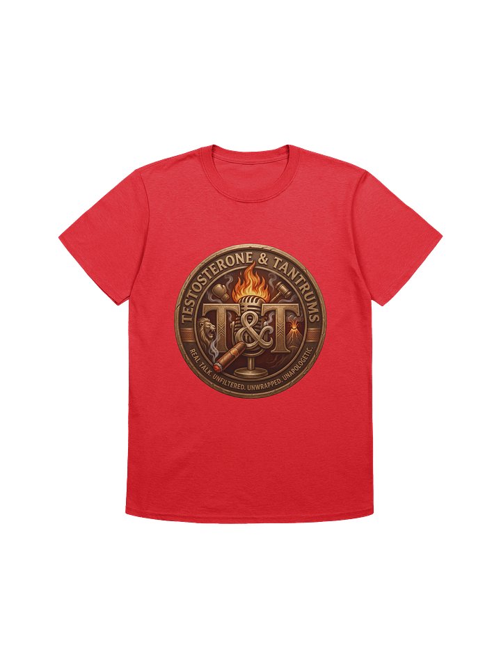 The T&T Signature Tee - RED product image (1)