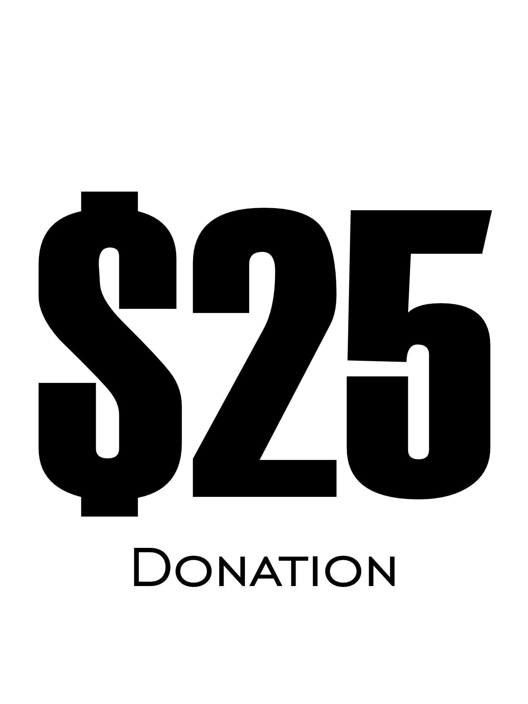 $25 Dollar Donation product image (1)