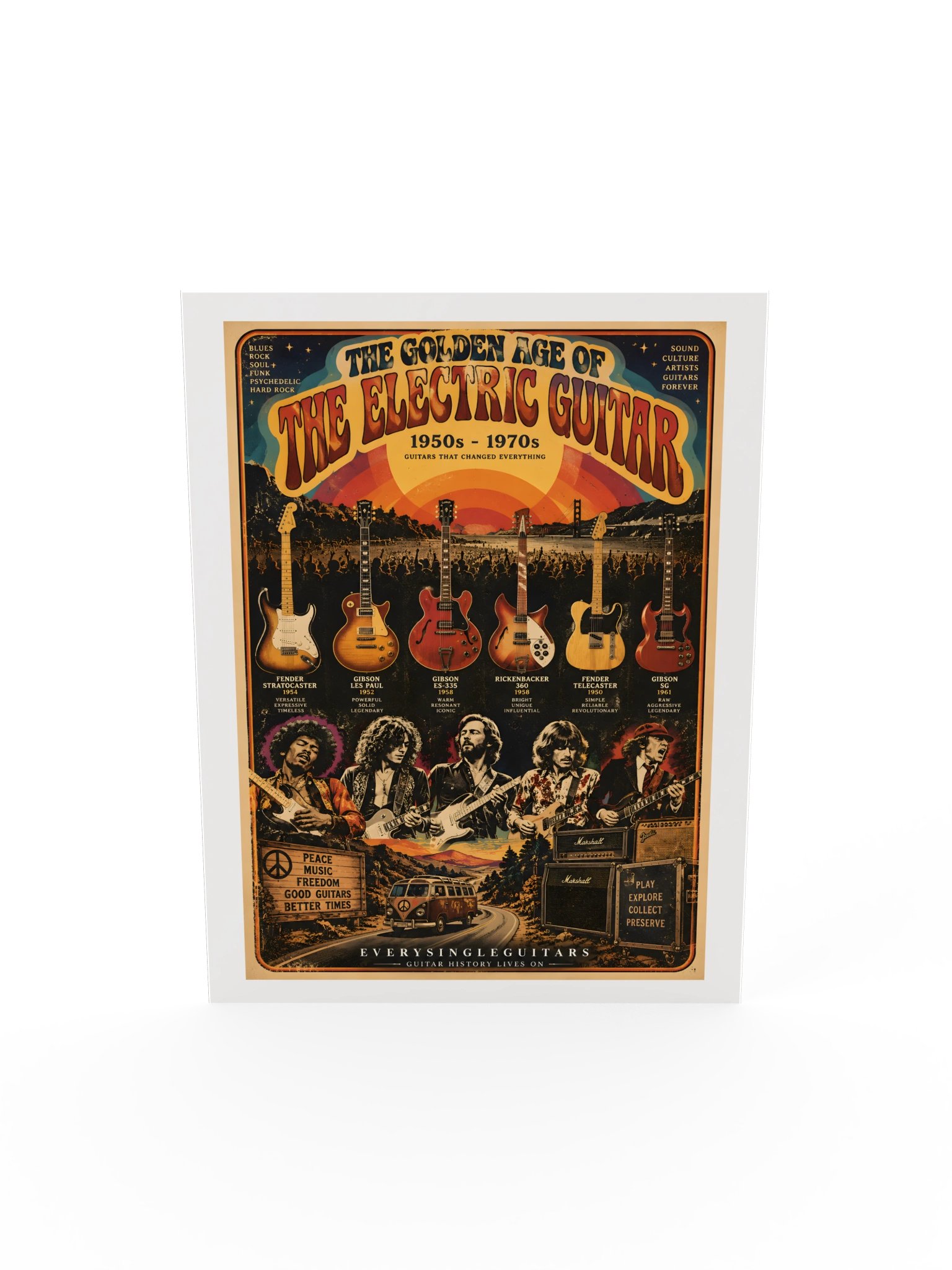 The GOLDEN YEARS | A Tribute to Rock’s Greatest Era 🎸 product image (5)
