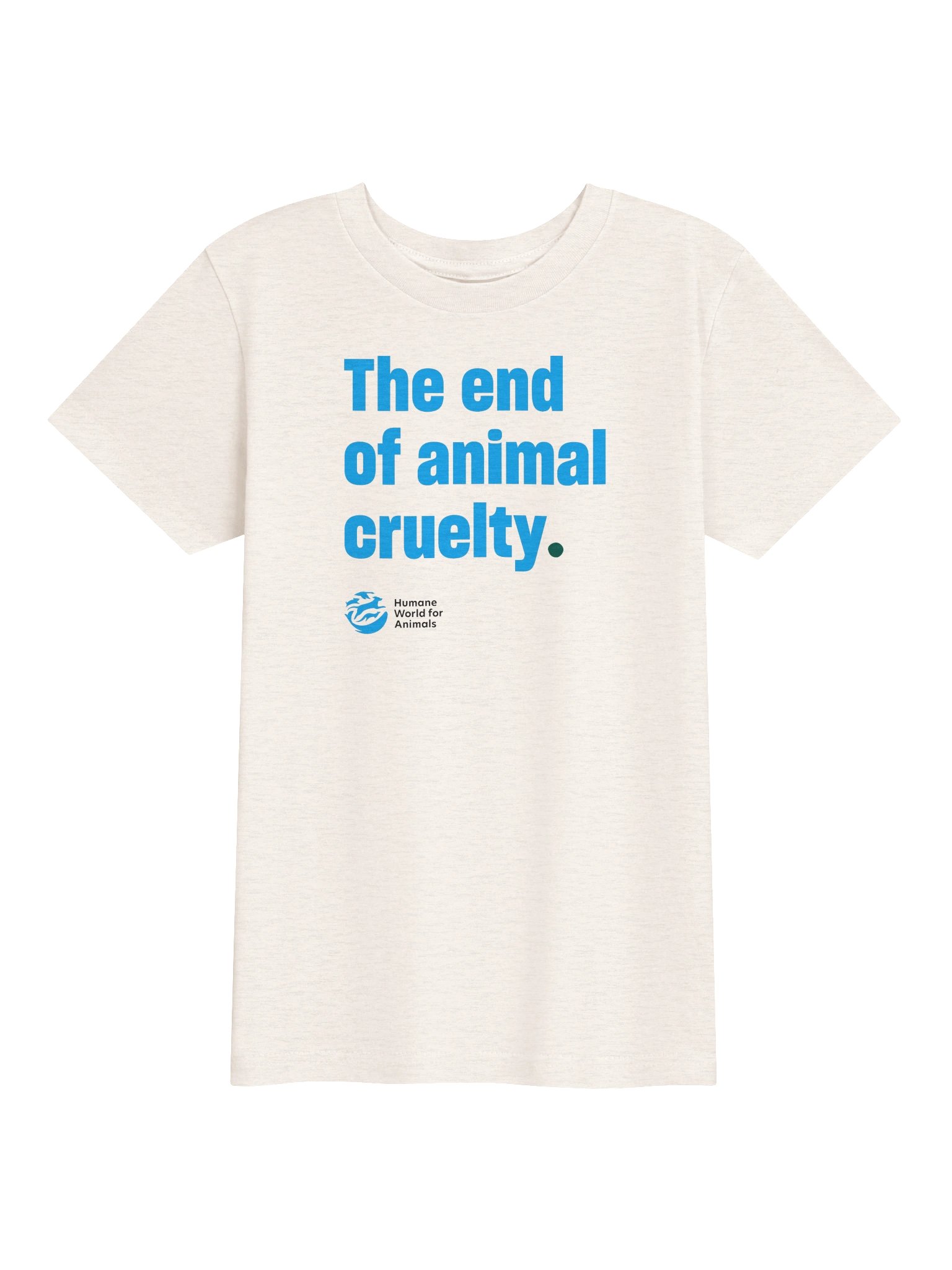 The end of animal cruelty - Kids shirt product image (1)