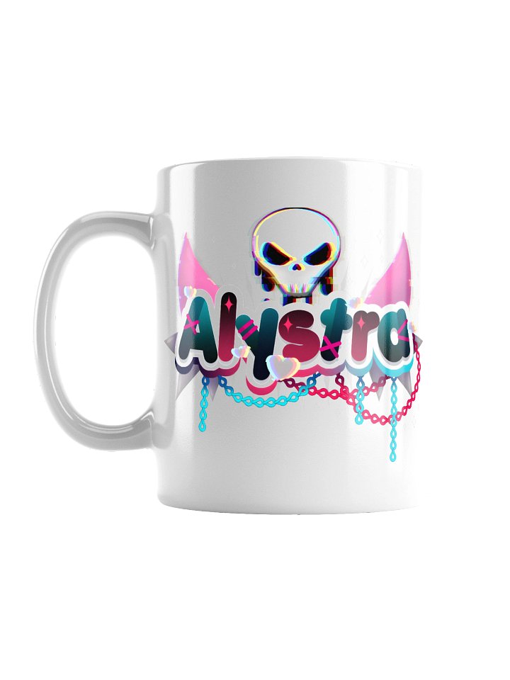 Alystra Glitch Logo Ceramic Mug product image (1)