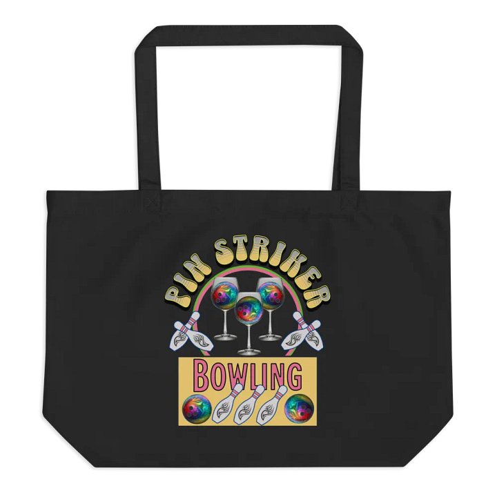 Pin Striker Bowling Tote Bag product image (1)
