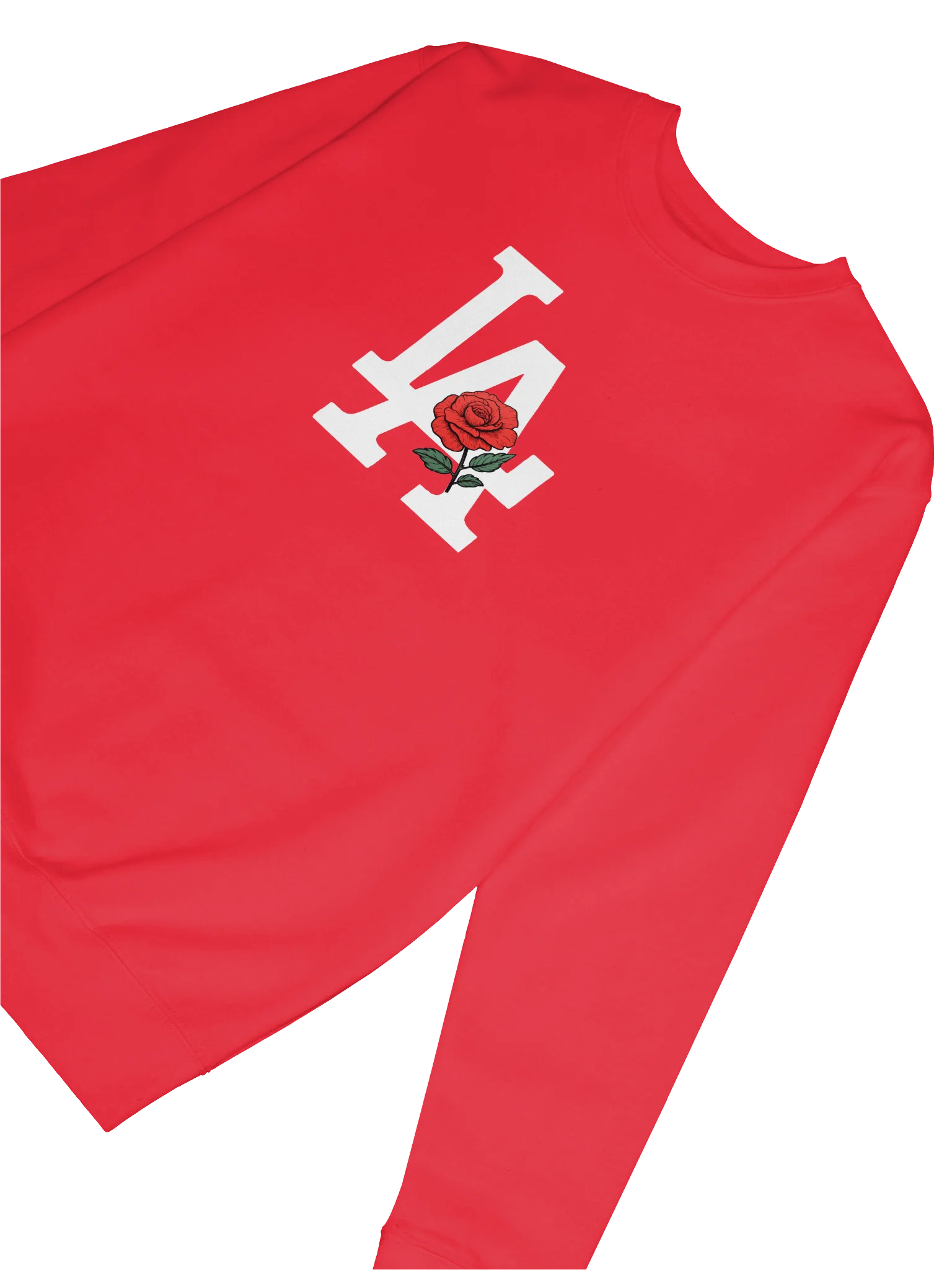LA Red Rose Premium Crewneck Sweatshirt product image (6)