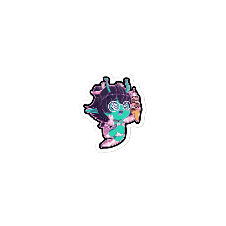 I Scream Chibi Die-Cut Sticker Strawberry Milk Edition product image (2)