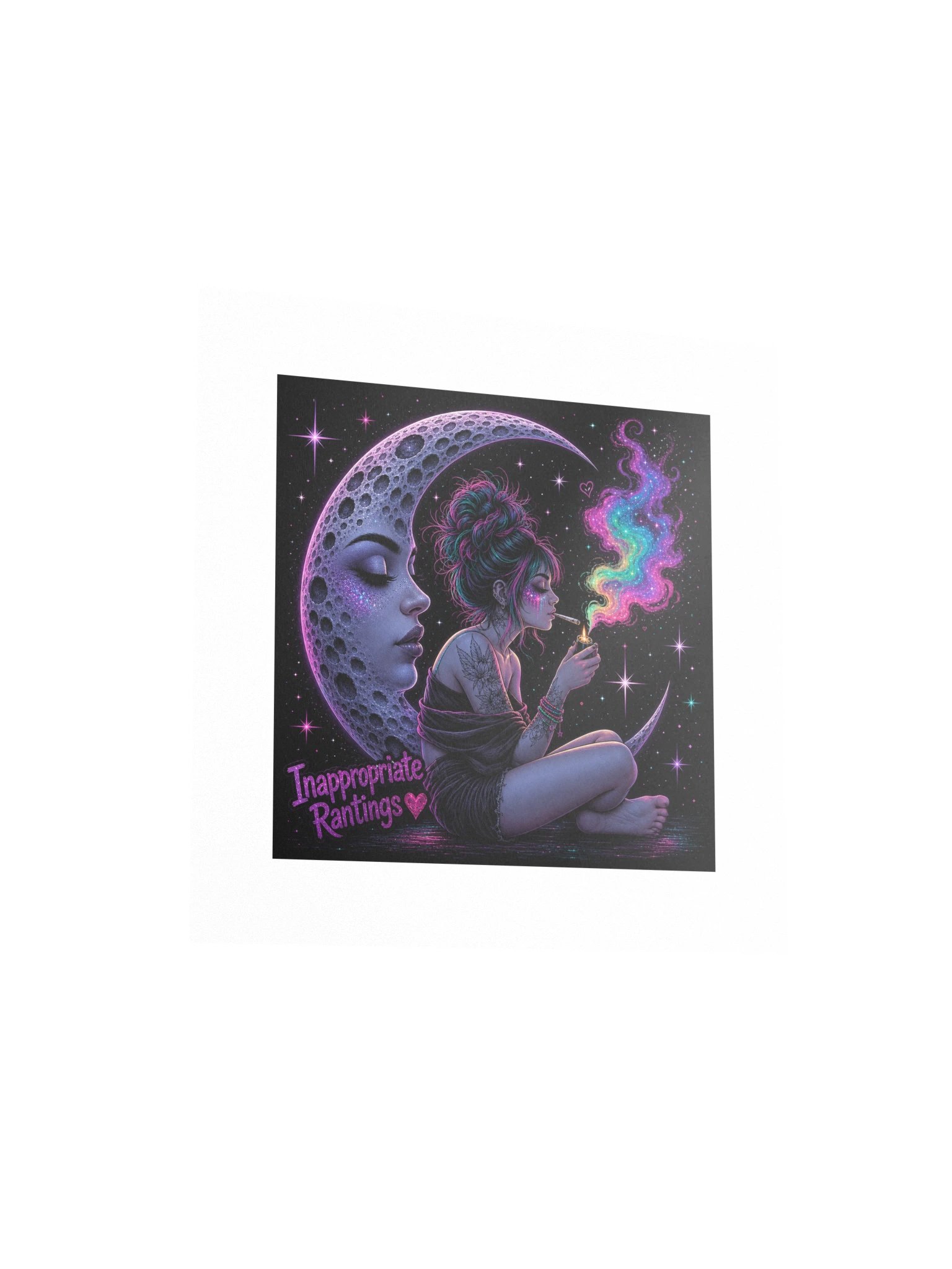 Cosmic Moon Girl Poster product image (7)