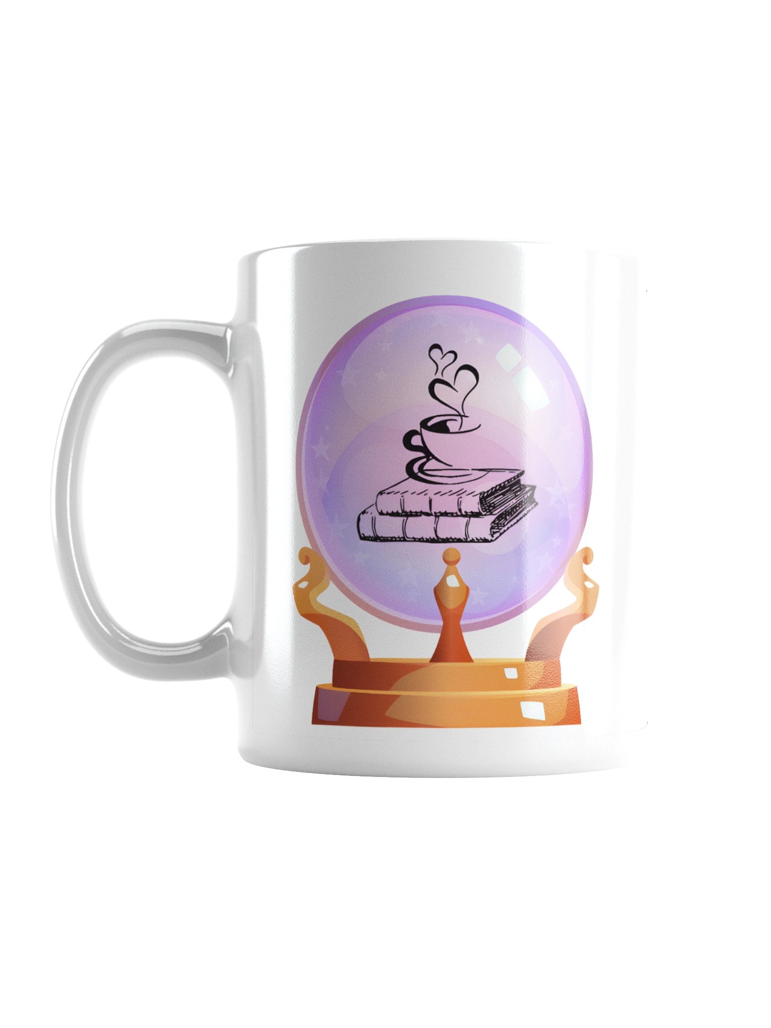 Coffee & Books Crystal Ball Mug product image (3)