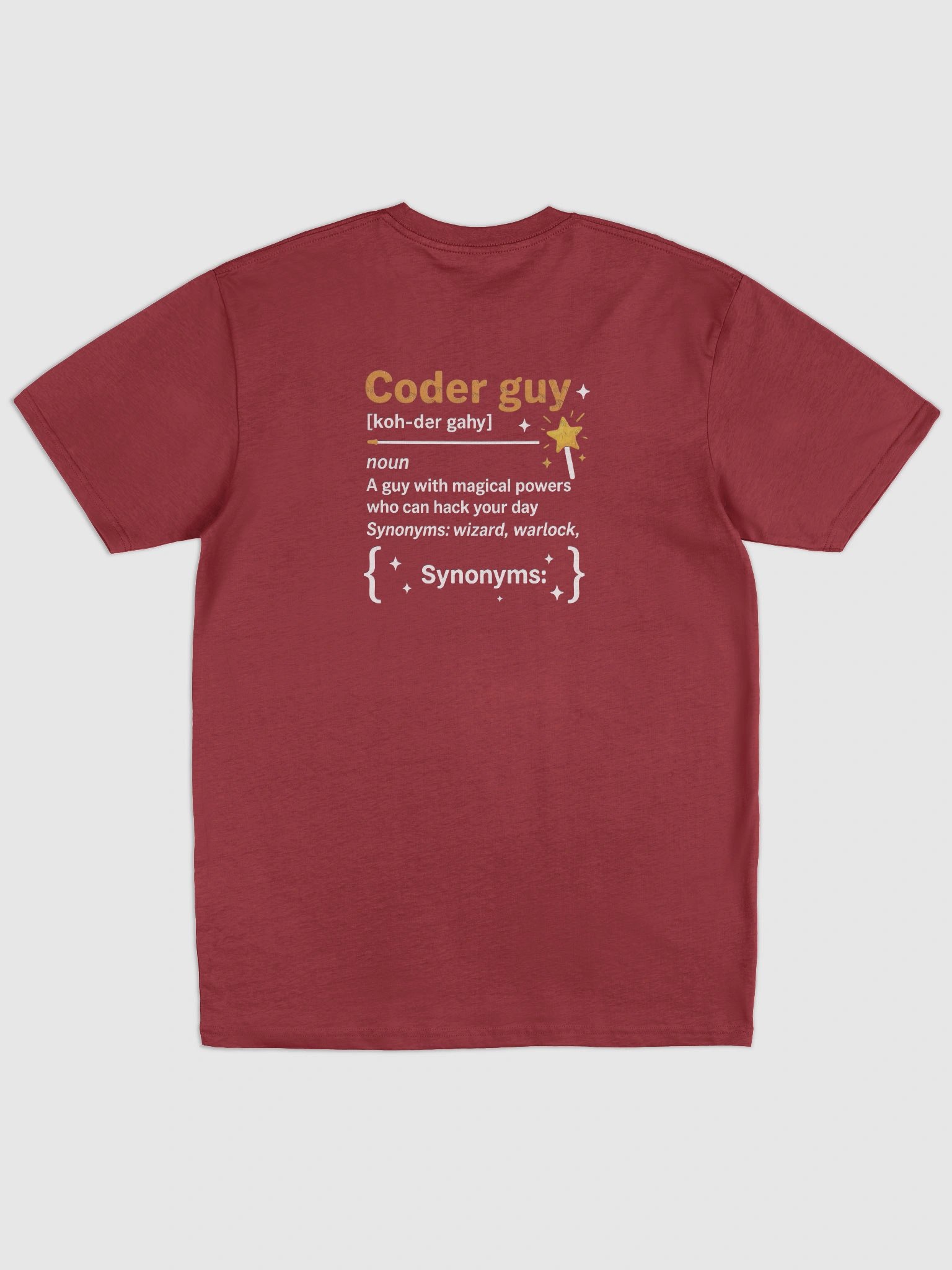 Coffee into Code + Coder Guy Tee product image (3)