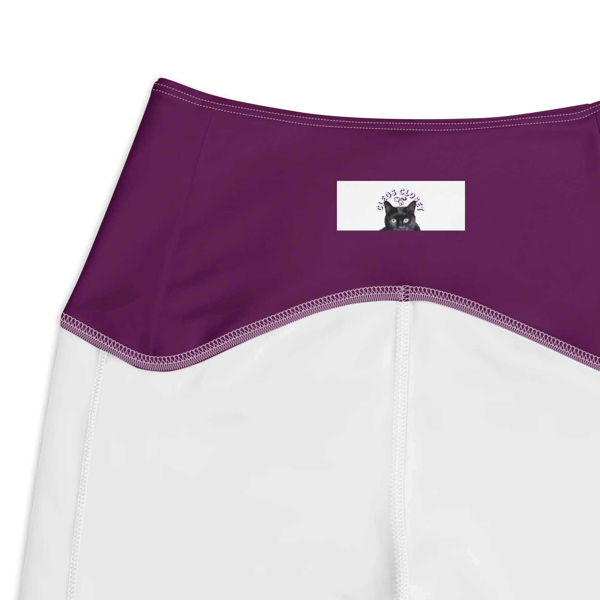 KITTIES ARE LOVE KITTIES ARE LIFE CROSSOVER LEGGING product image (3)