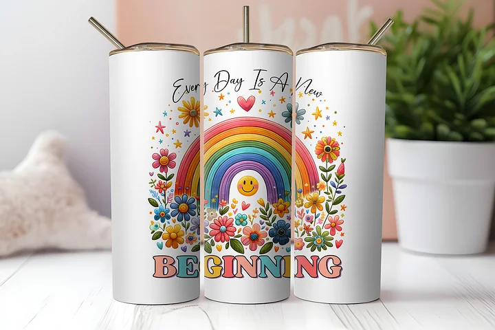 Rainbow of Hope: New Beginning Tumbler product image (2)