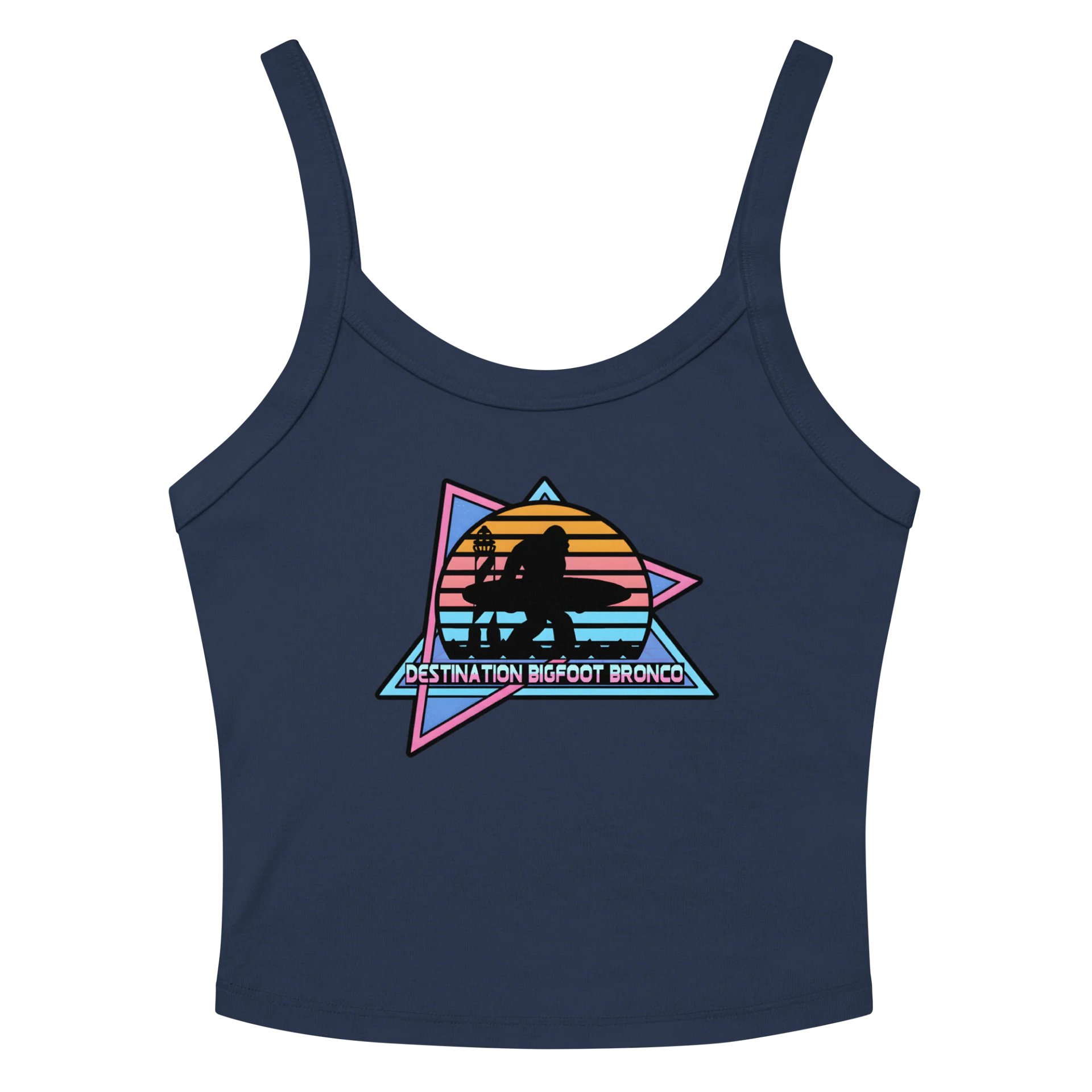 Destination Bigfoot Bronco Retro-Inspired Women's Sunset Tank (Multiple Colors) product image (14)