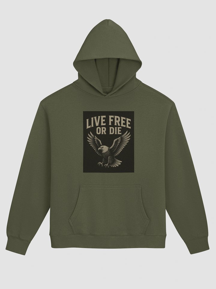 LIVE FREE OR DIE CAMO HOODIE product image (1)