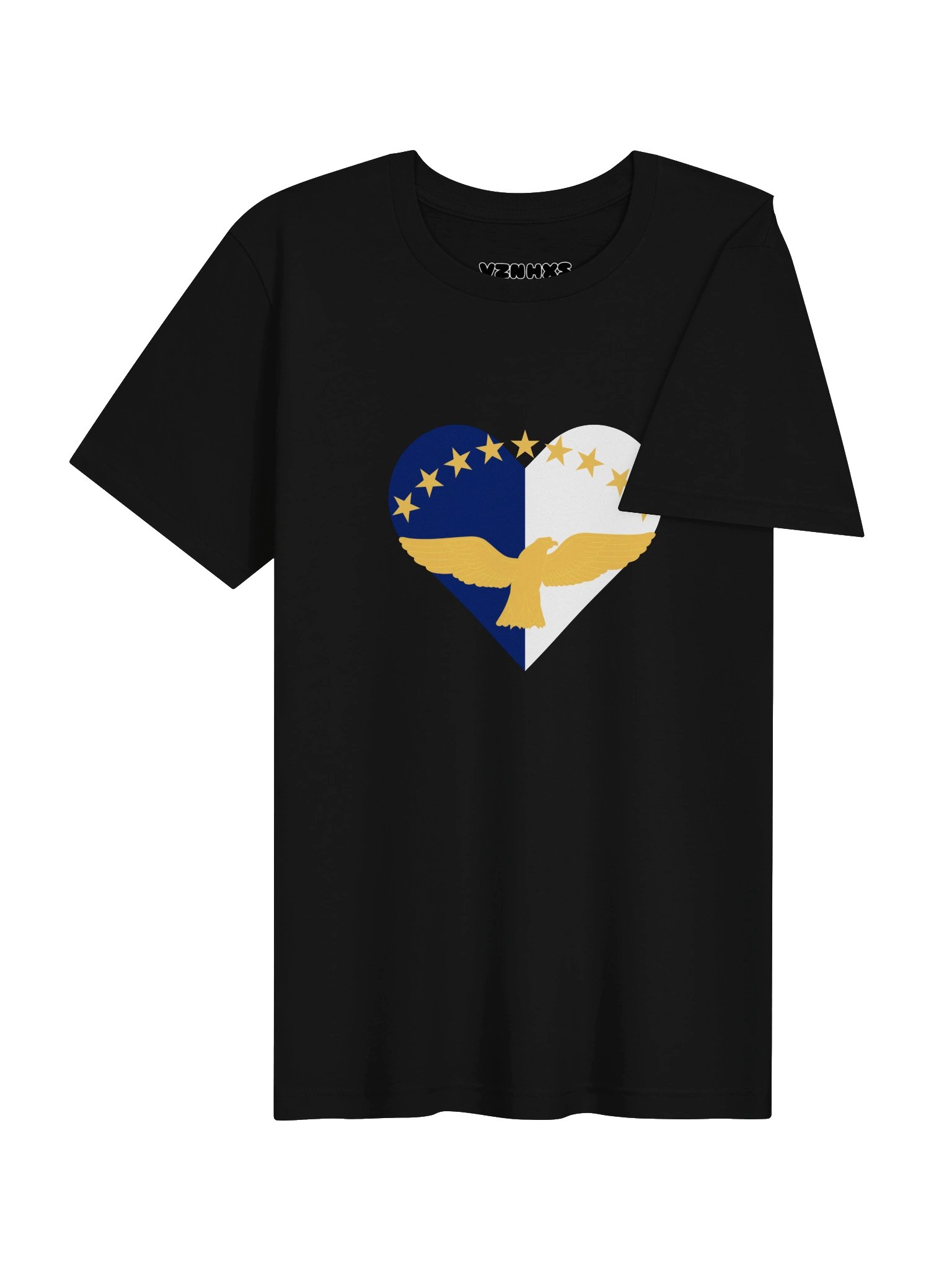 azores flag heart supersoft tee product image (4)