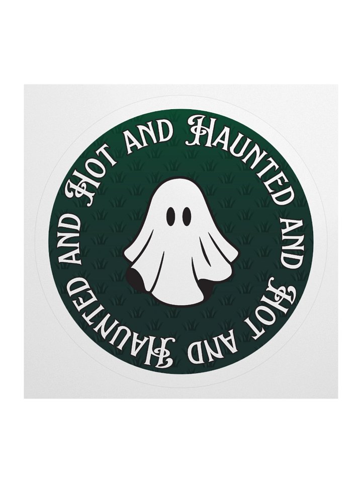 Hot and Haunted Sticker product image (3)