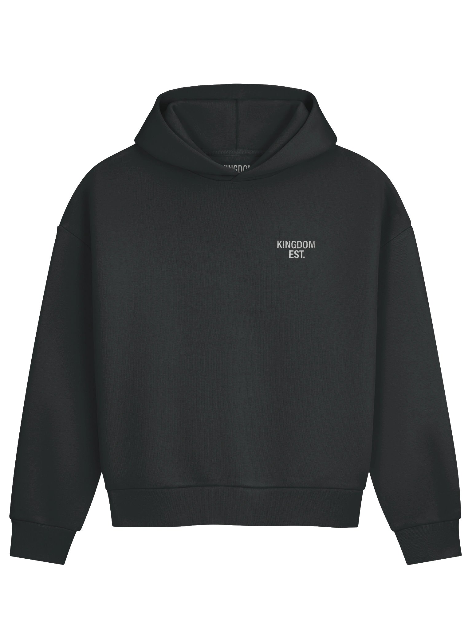 Kingdom EST Men’s Black Hoodie product image (1)