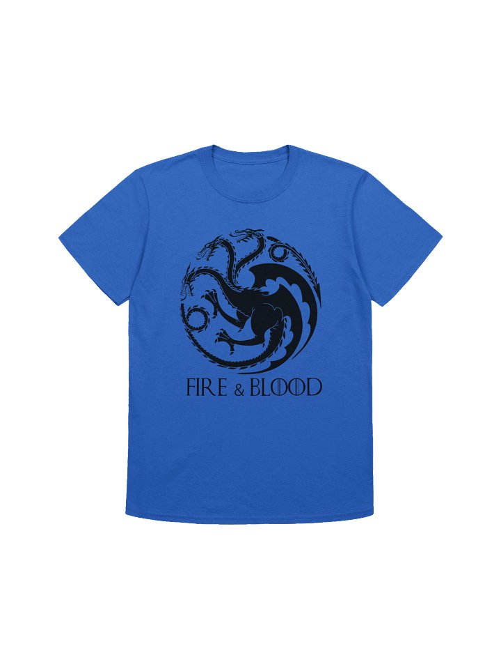 Targaryen T-Shirt – Dark Fantasy Ouroboros Dragon Symbol Tee | Mythic Gothic Shirt product image (2)