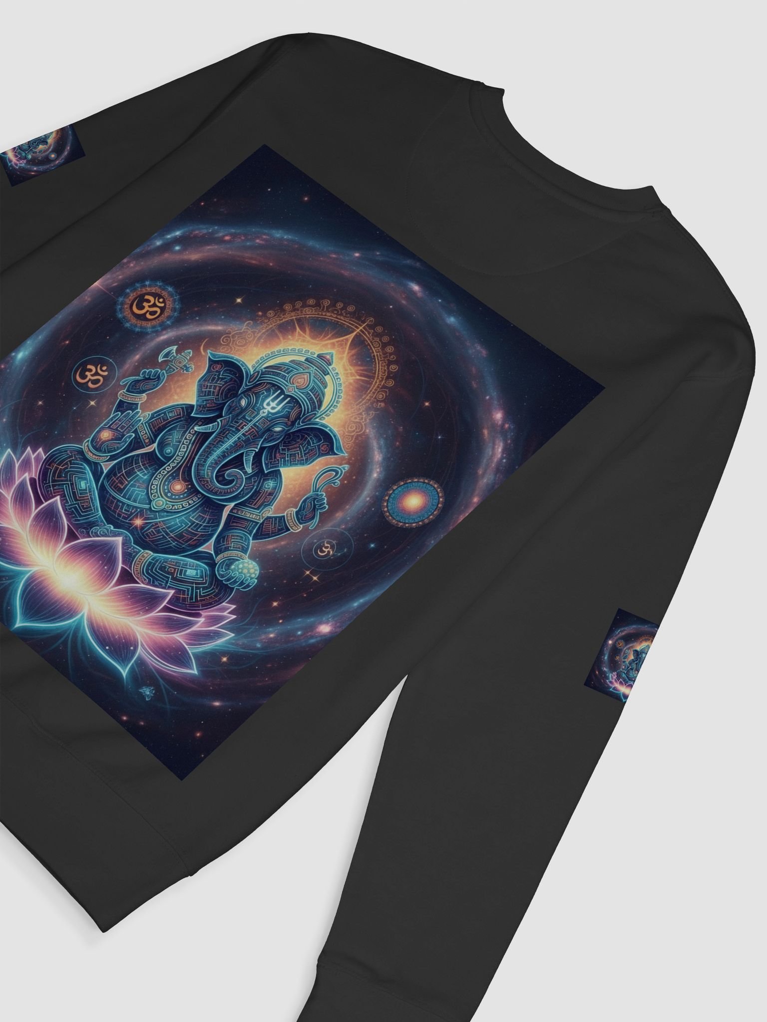 Cosmic Ganesha – Psychedelic Sacred Geometry Art product image (8)