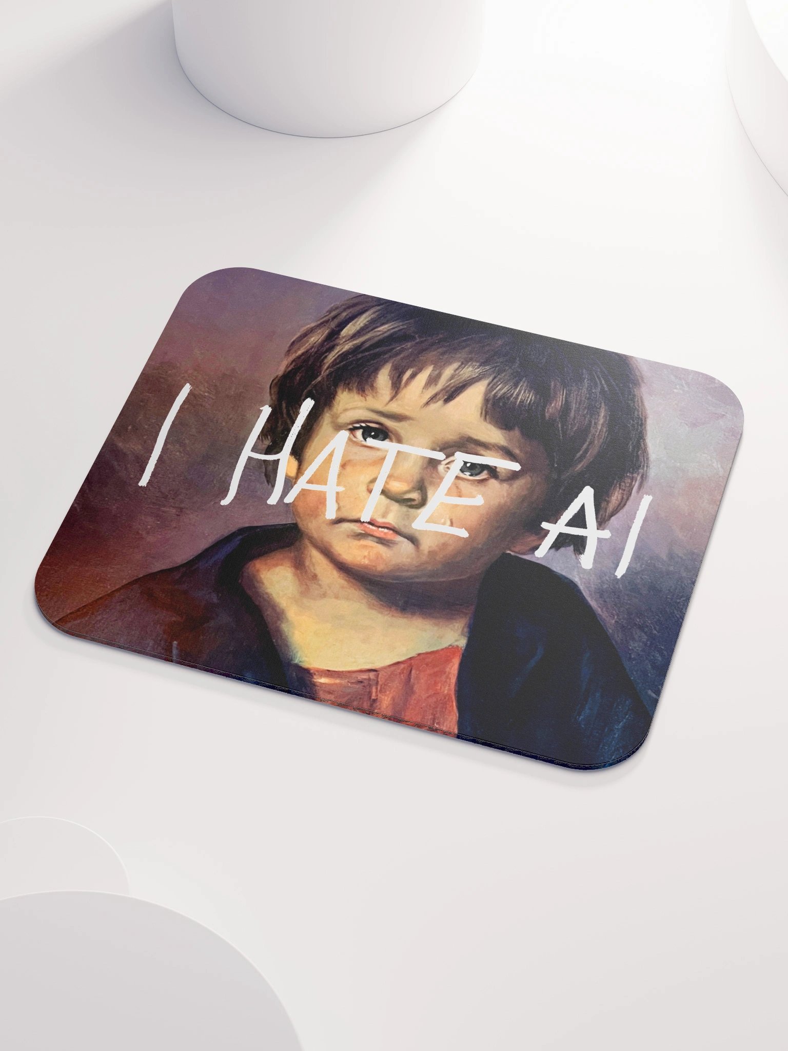 I HATE AI Mousepad product image (3)