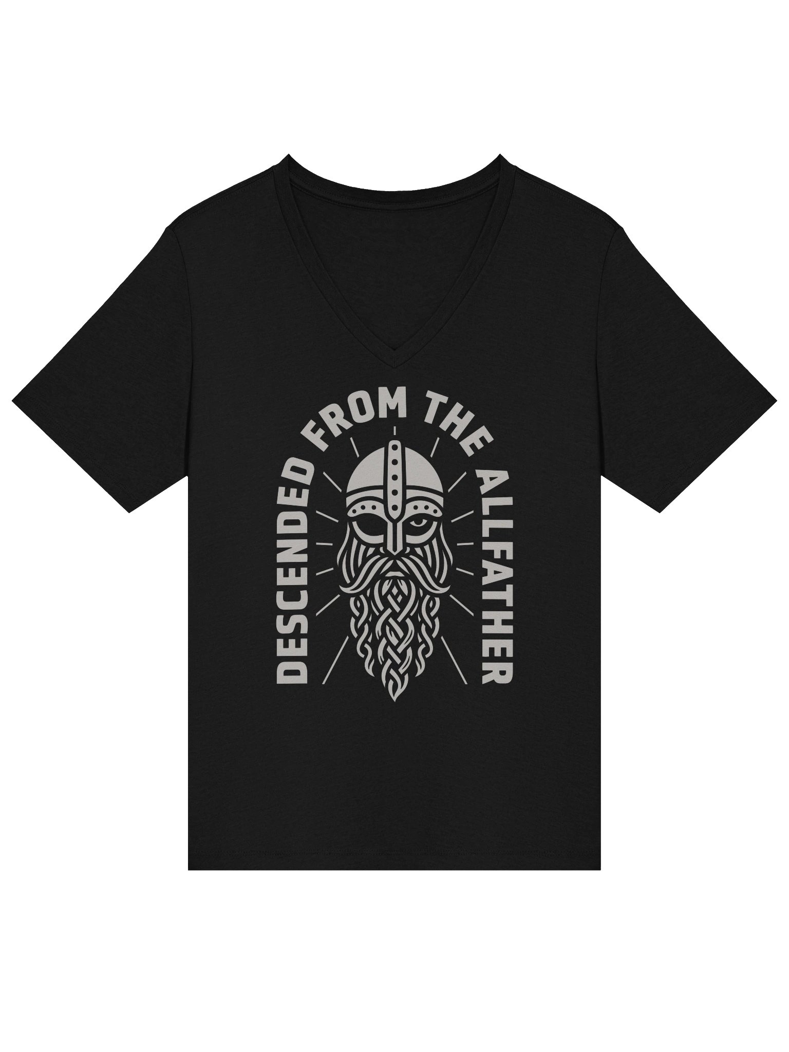 Descended from the Allfather Women's Relaxed V-Neck T-Shirt product image (2)