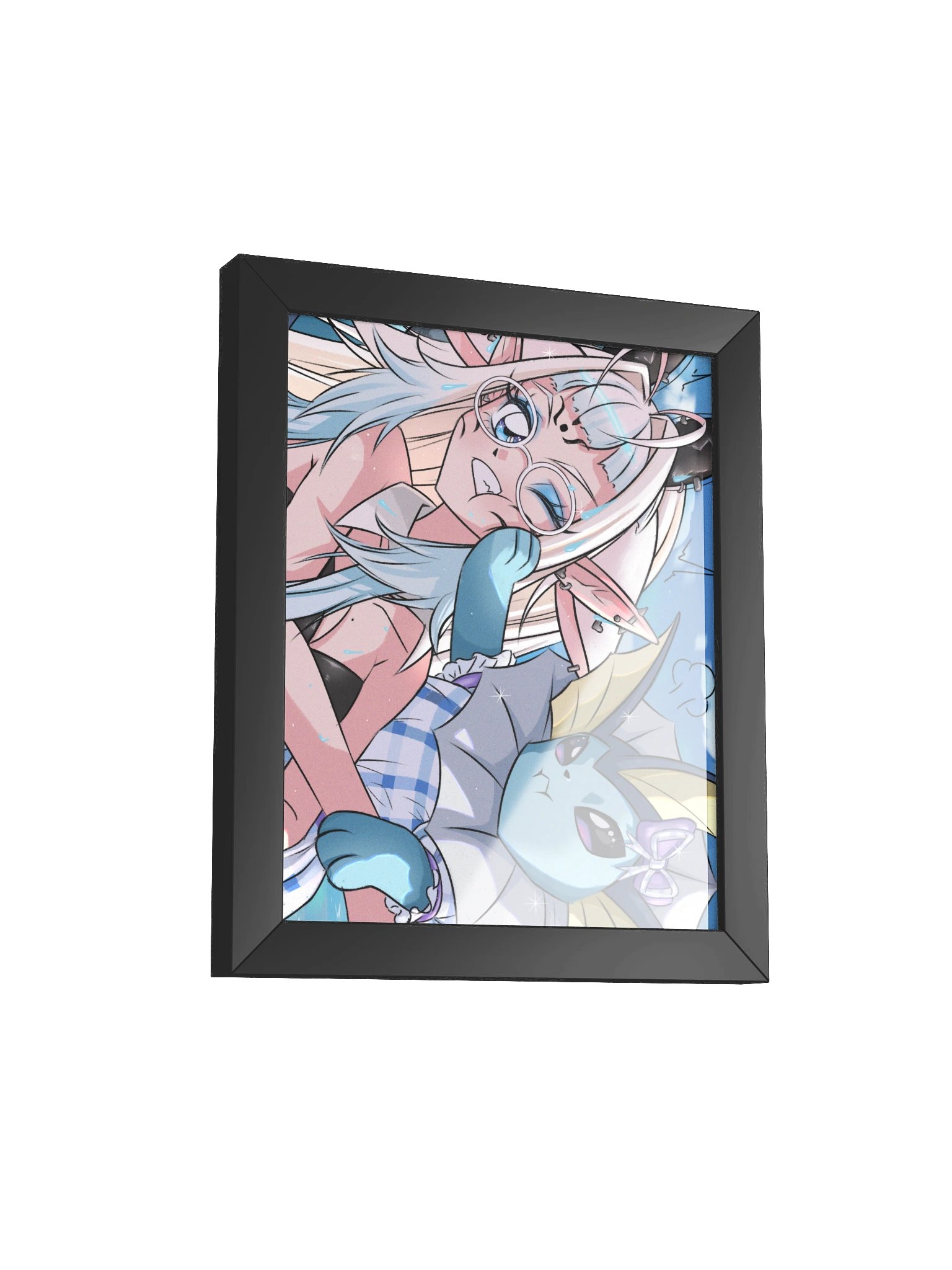 Beach Cosplay Failure Framed Poster product image (2)