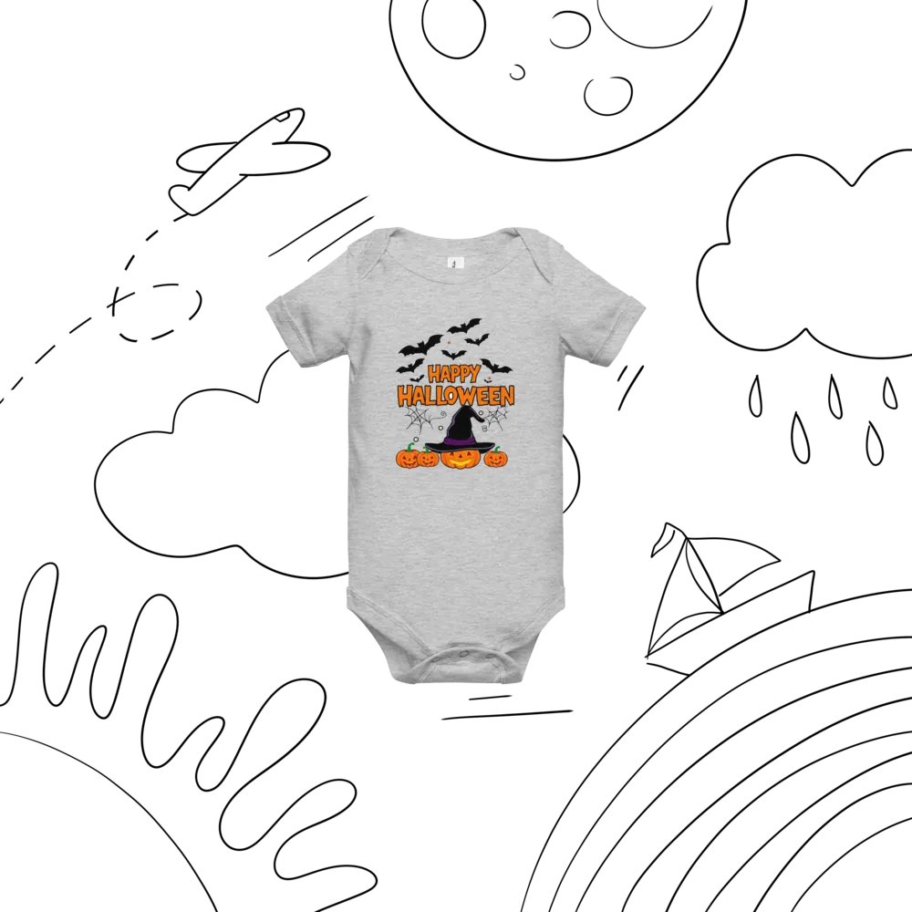 Happy Halloween Baby Romper Onesie product image (6)