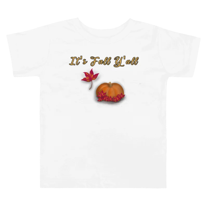 "It's Fall Y'all", Toddler T-Shirt - Bella+Canvas product image (1)