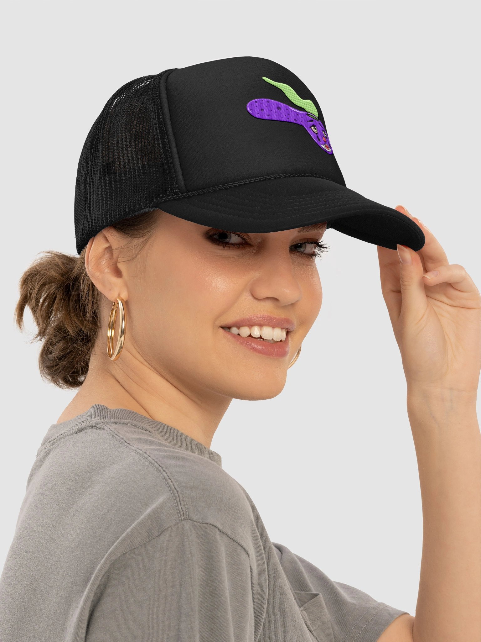 LouisVuttonCC Sad Bowl Trucker Hat product image (3)