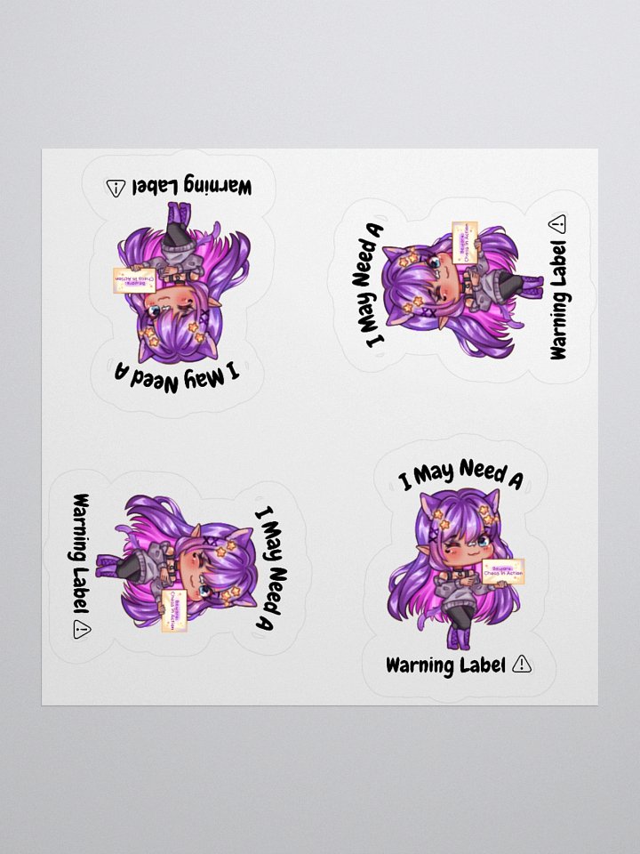 Typically Warned Sticker Set product image (3)