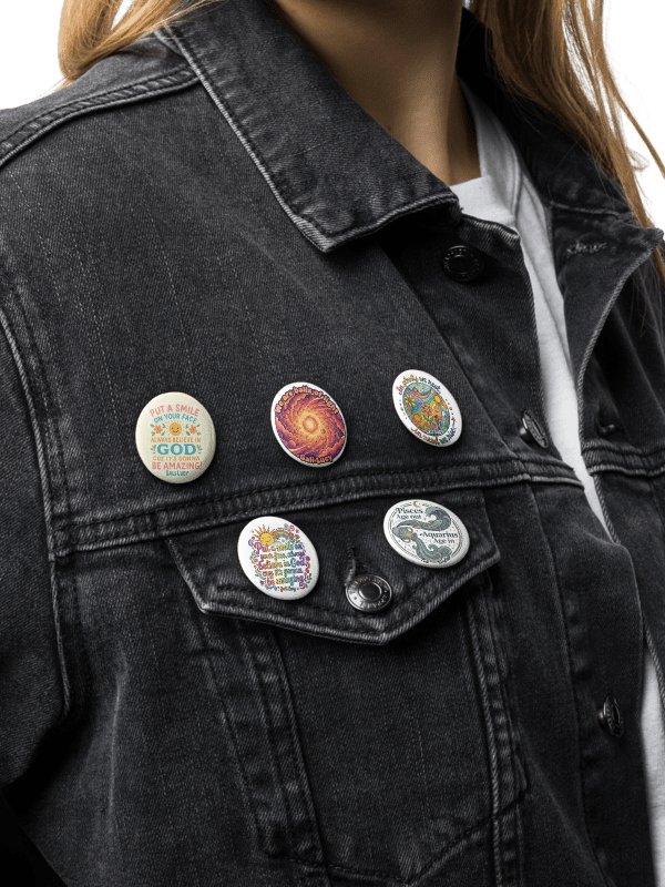 Set of 5 Pins - Style 2 product image (4)