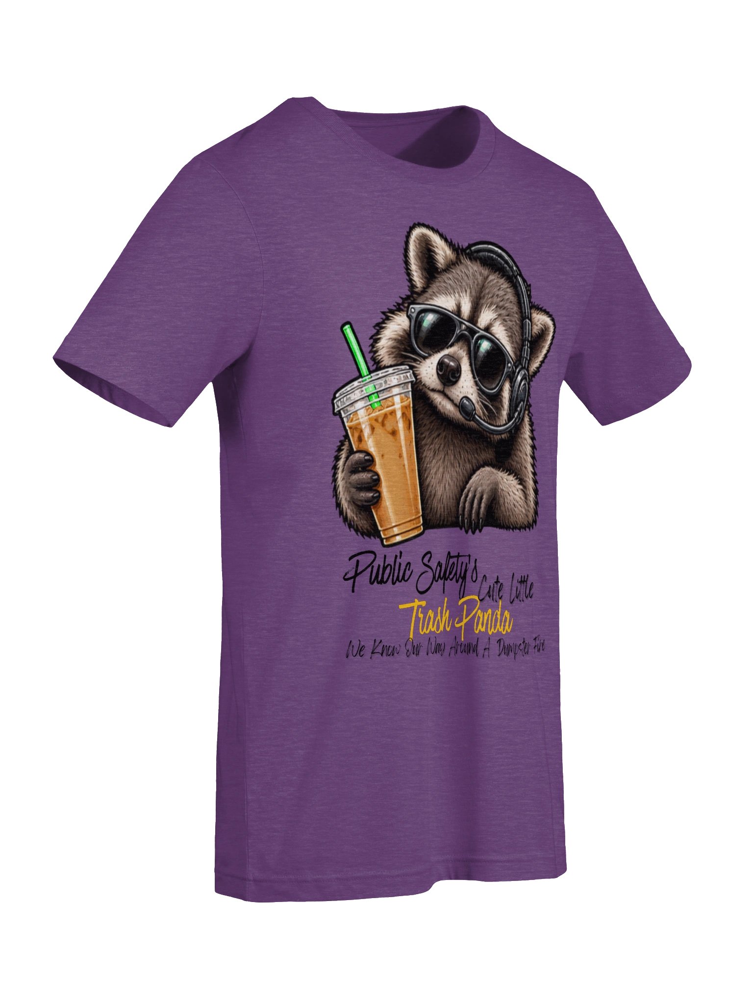 Caffeinated Trash Panda Tee product image (7)