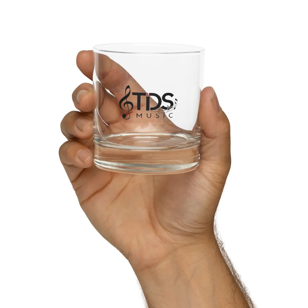 TDS Music Rocks Glass - Music-Themed Glassware 10.5oz product image (1)