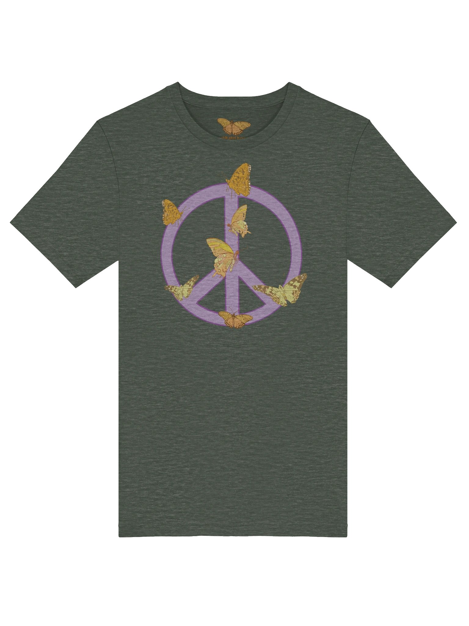 Butterflies and Peace Unisex T-shirt product image (5)