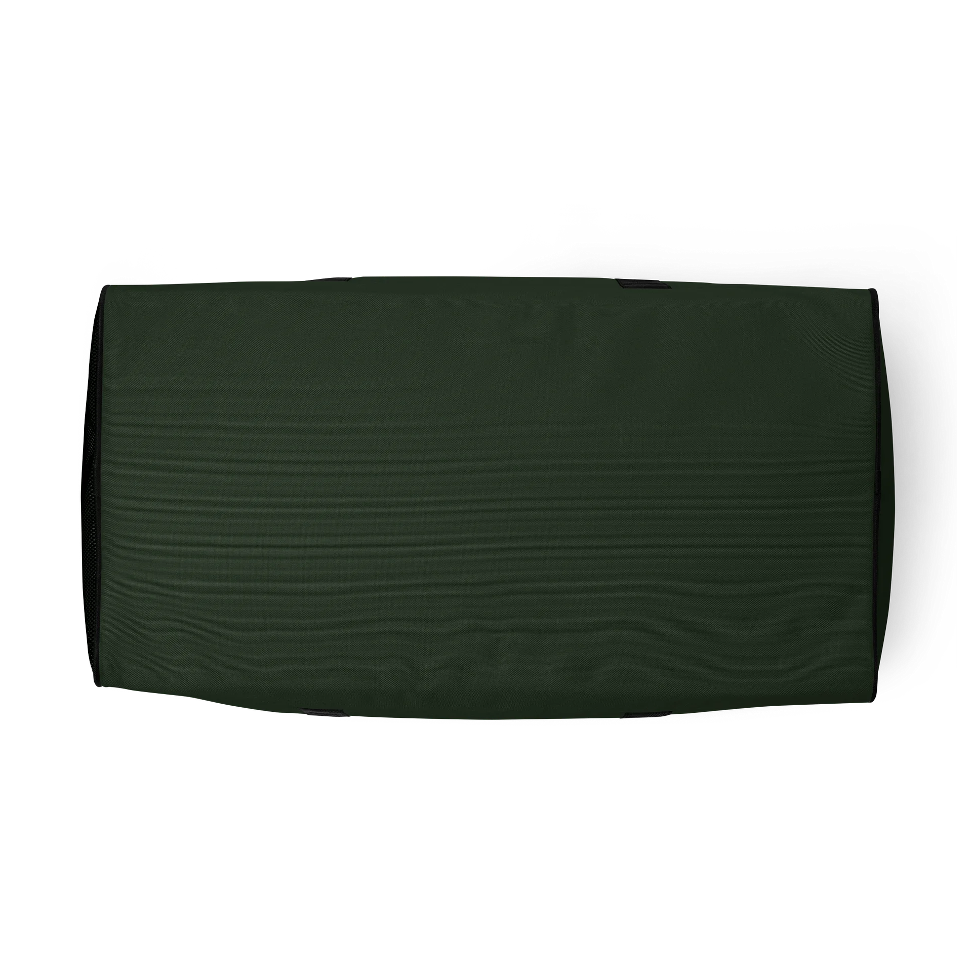 "Discipline is a choice" gym bag dark green product image (6)