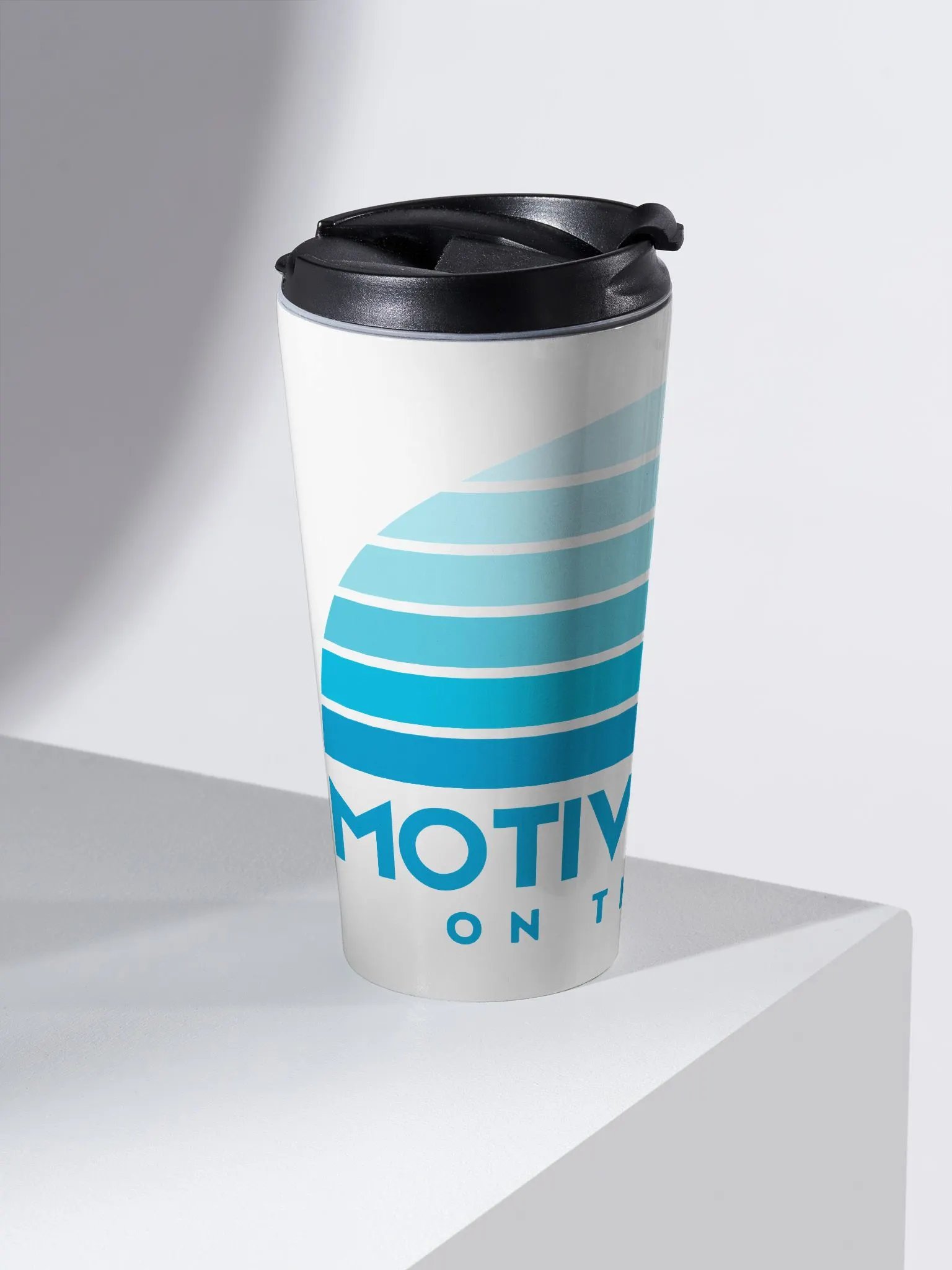 Motivation On The Go - Ocean Wave Stainless Steel Travel Mug product image (2)