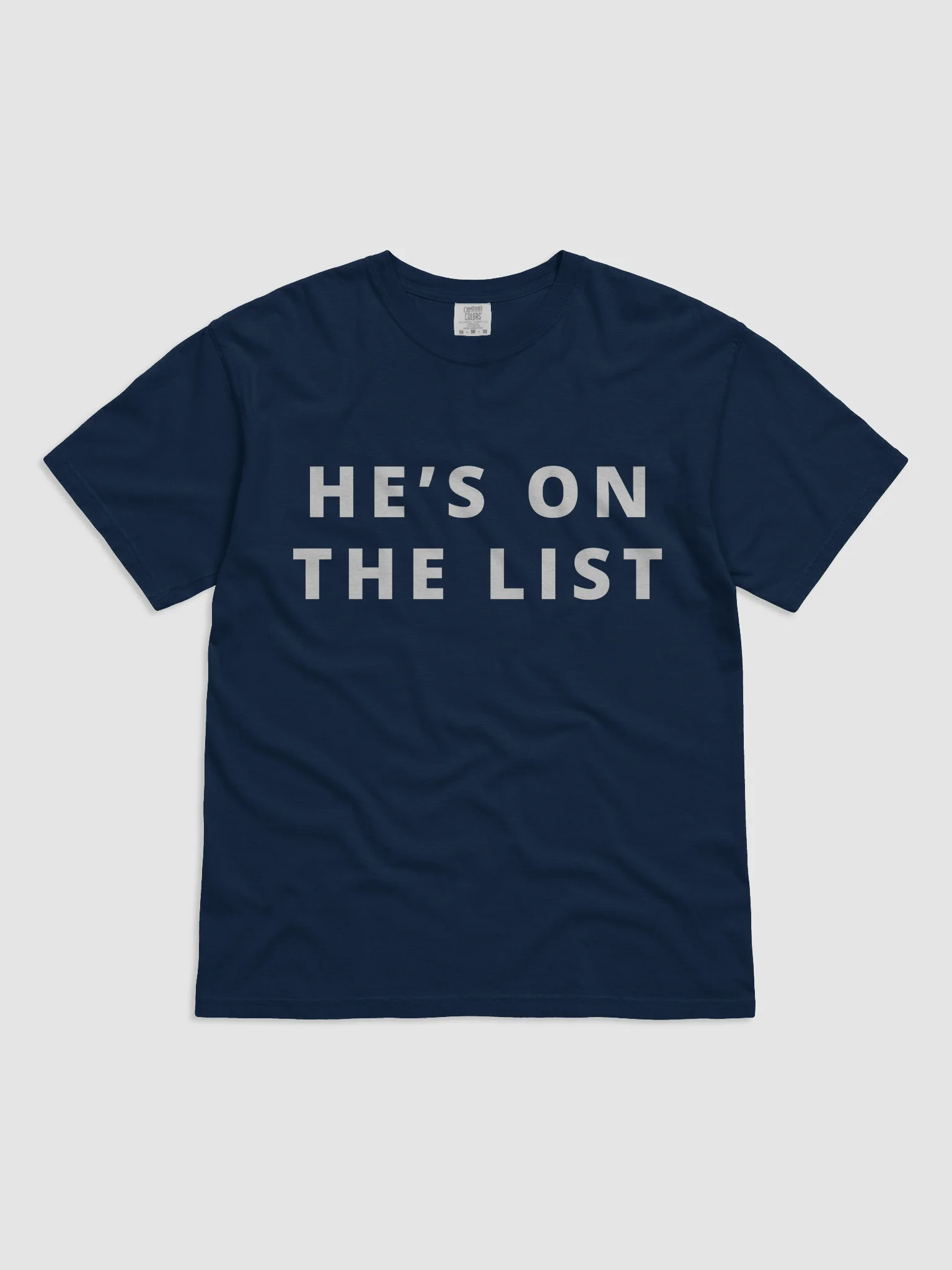 He's on the List Tee, product image (5)