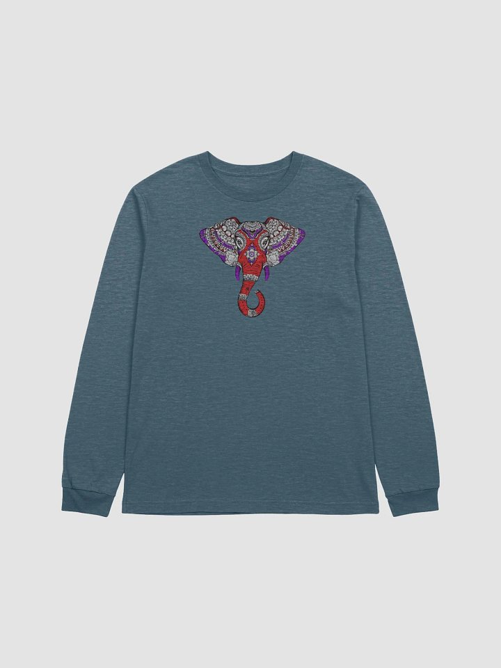 Indian Elephant LS T-shirt product image (2)