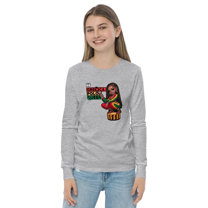 Peaceful Braids Youth Long Sleeve Tee product image (21)