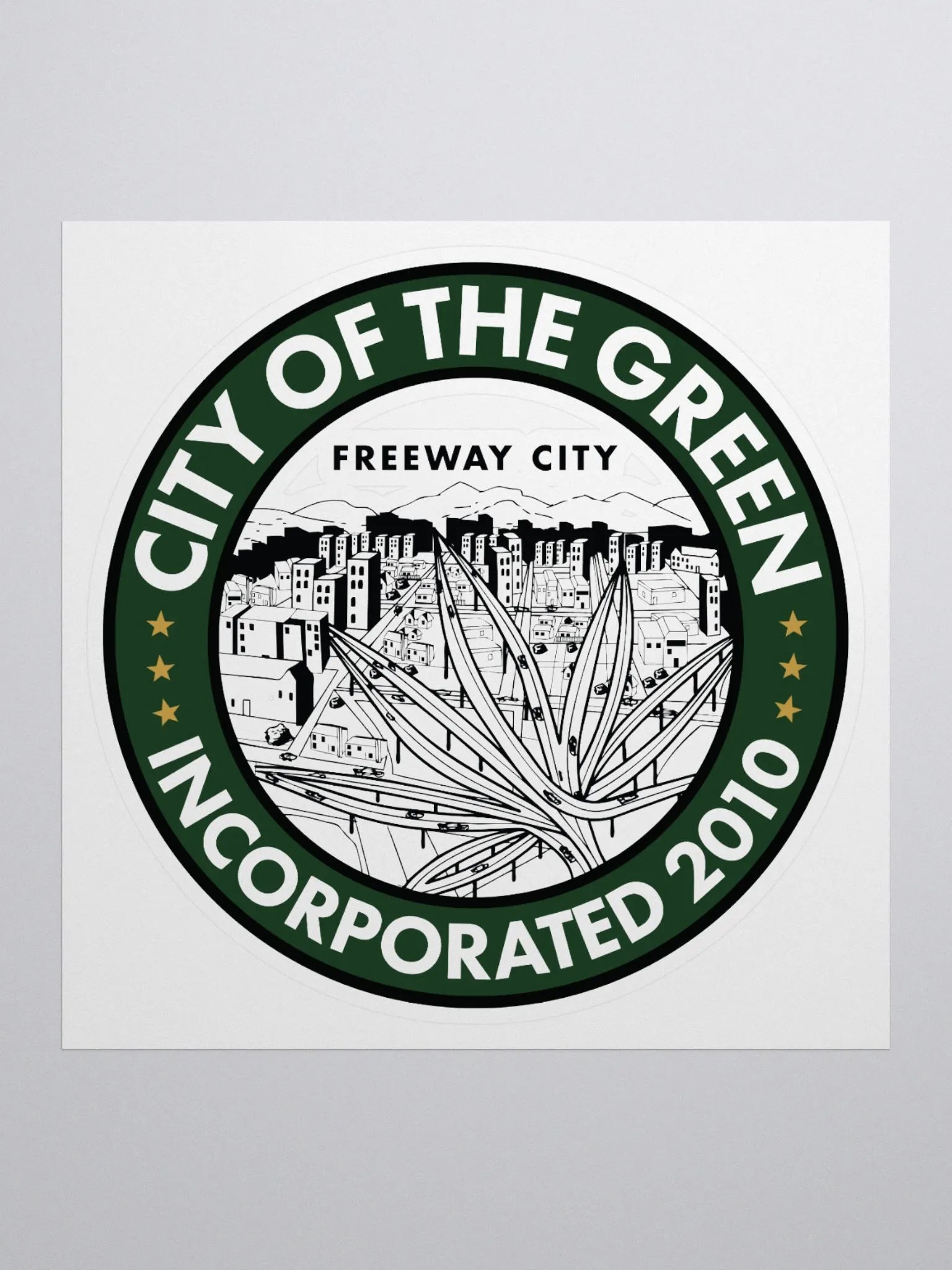 Freeway City Seal Sticker product image (1)