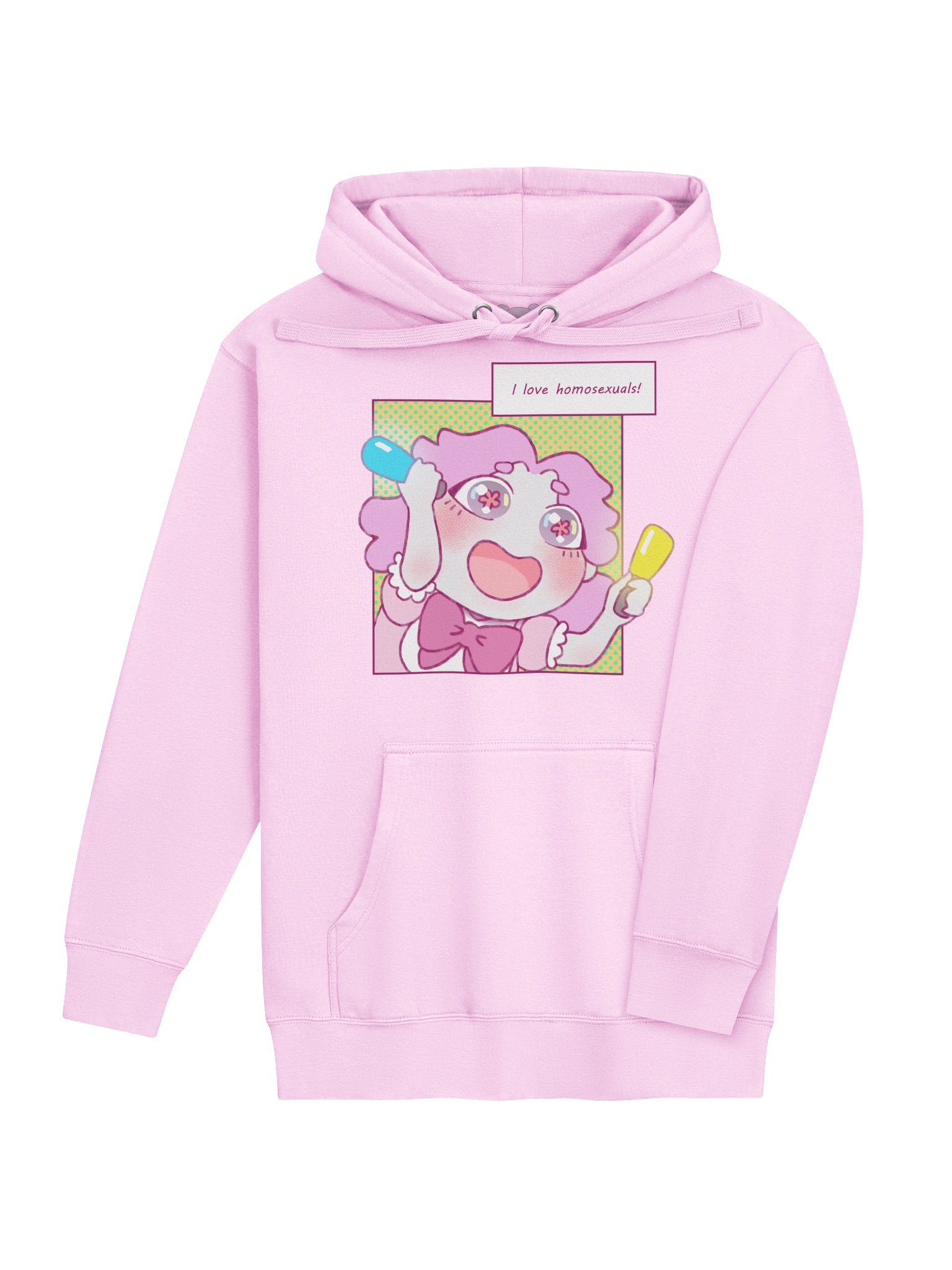 I Love Homosexuals! Hoodie - Standard product image (4)