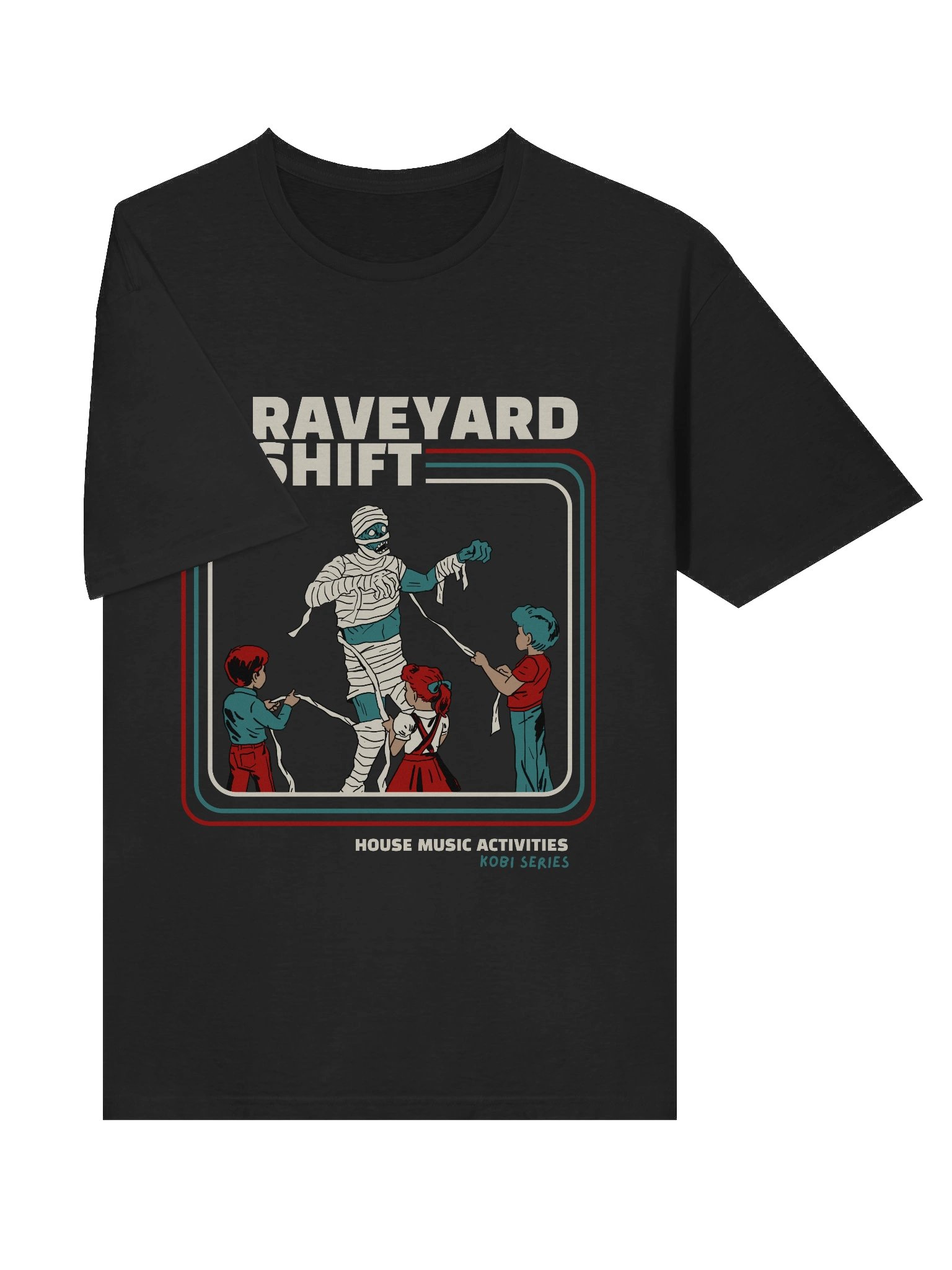 Raveyard Shift Halloween Unisex T-Shirt product image (7)