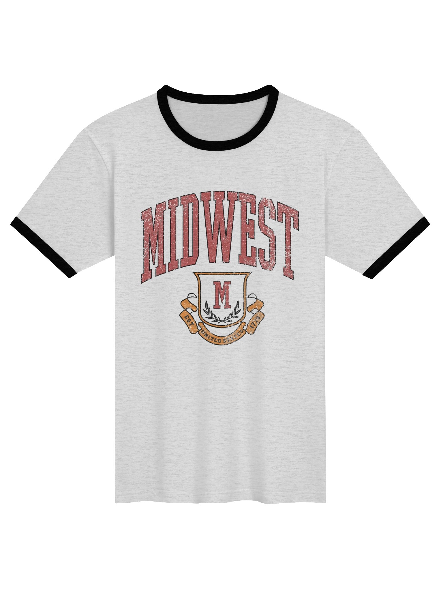 Midwest Vintage Shield Ringer Tee product image (1)