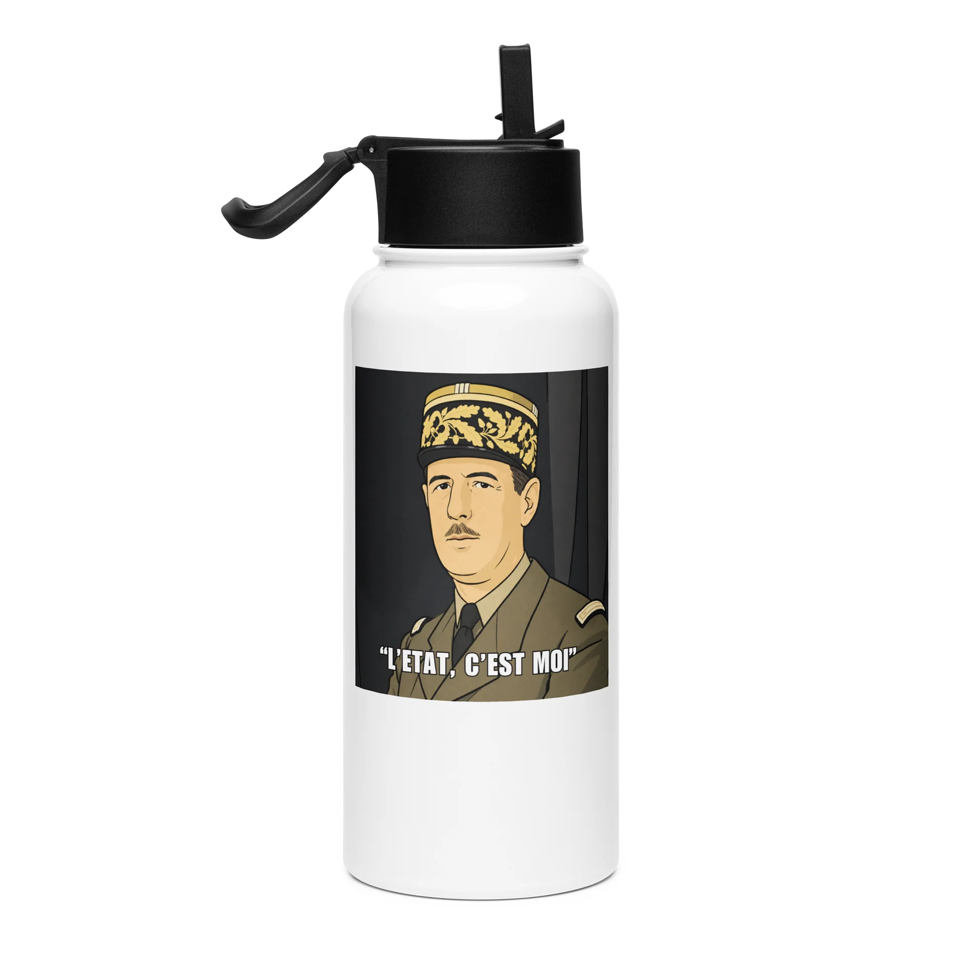L'etat c'est moi - Charles De Gaulle (Vattenmugg) product image (1)