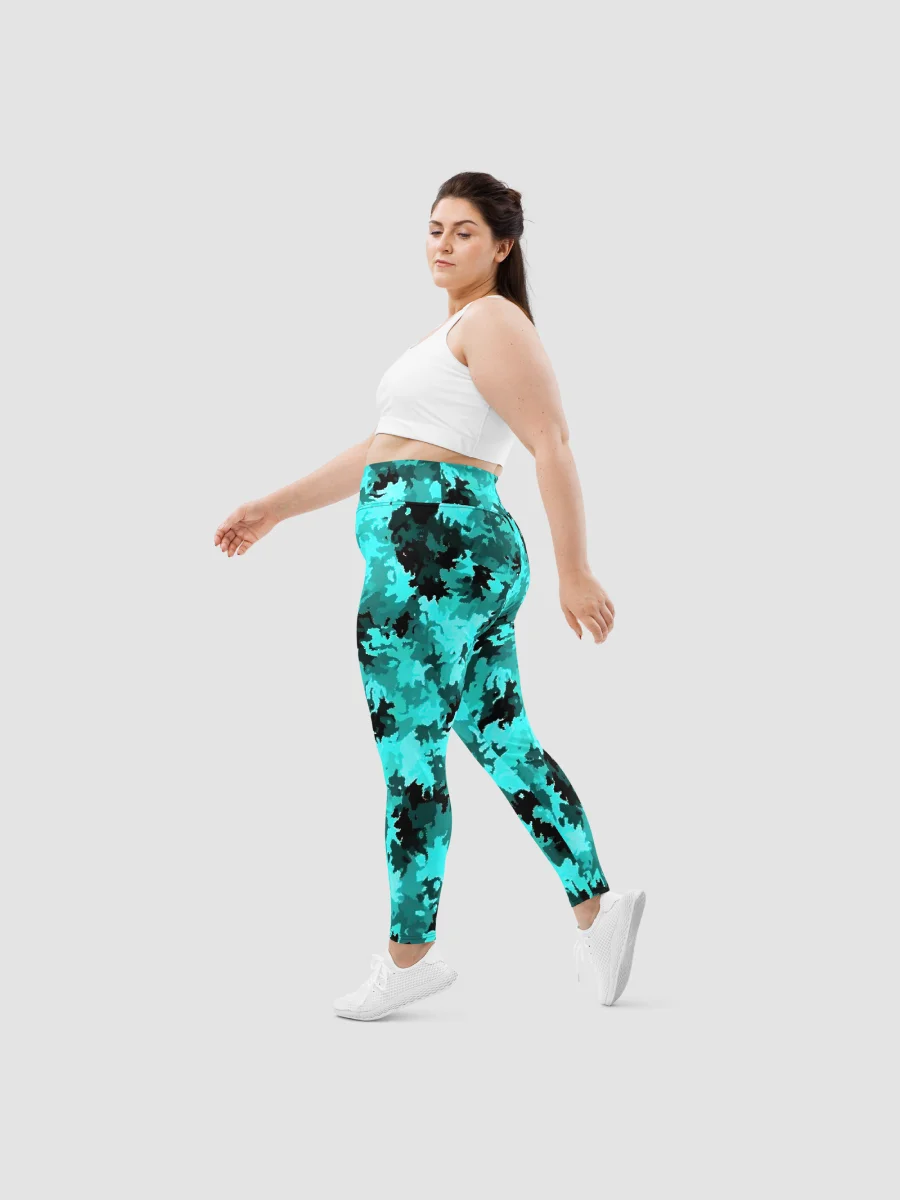 [WhamBlam] All-Over Print Plus Size Leggings product image (3)