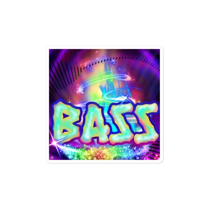 Bass Die-Cut Magnet product image (2)