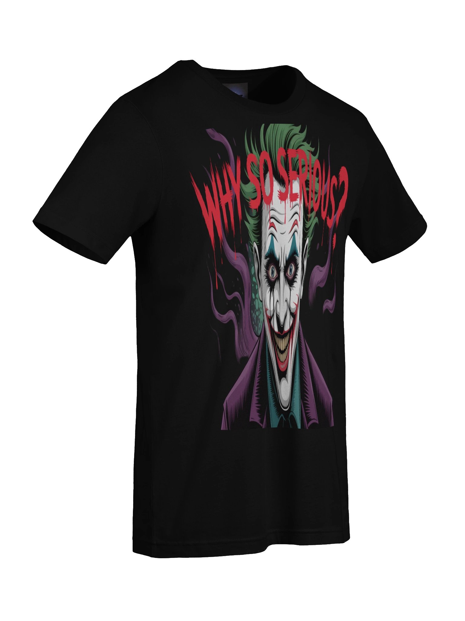 Why So Serious? Joker Enigma Graphic T-Shirt product image (9)