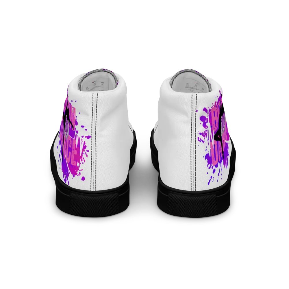 Energetic Born to Dance Her Silhouette Men's High Tops product image (4)