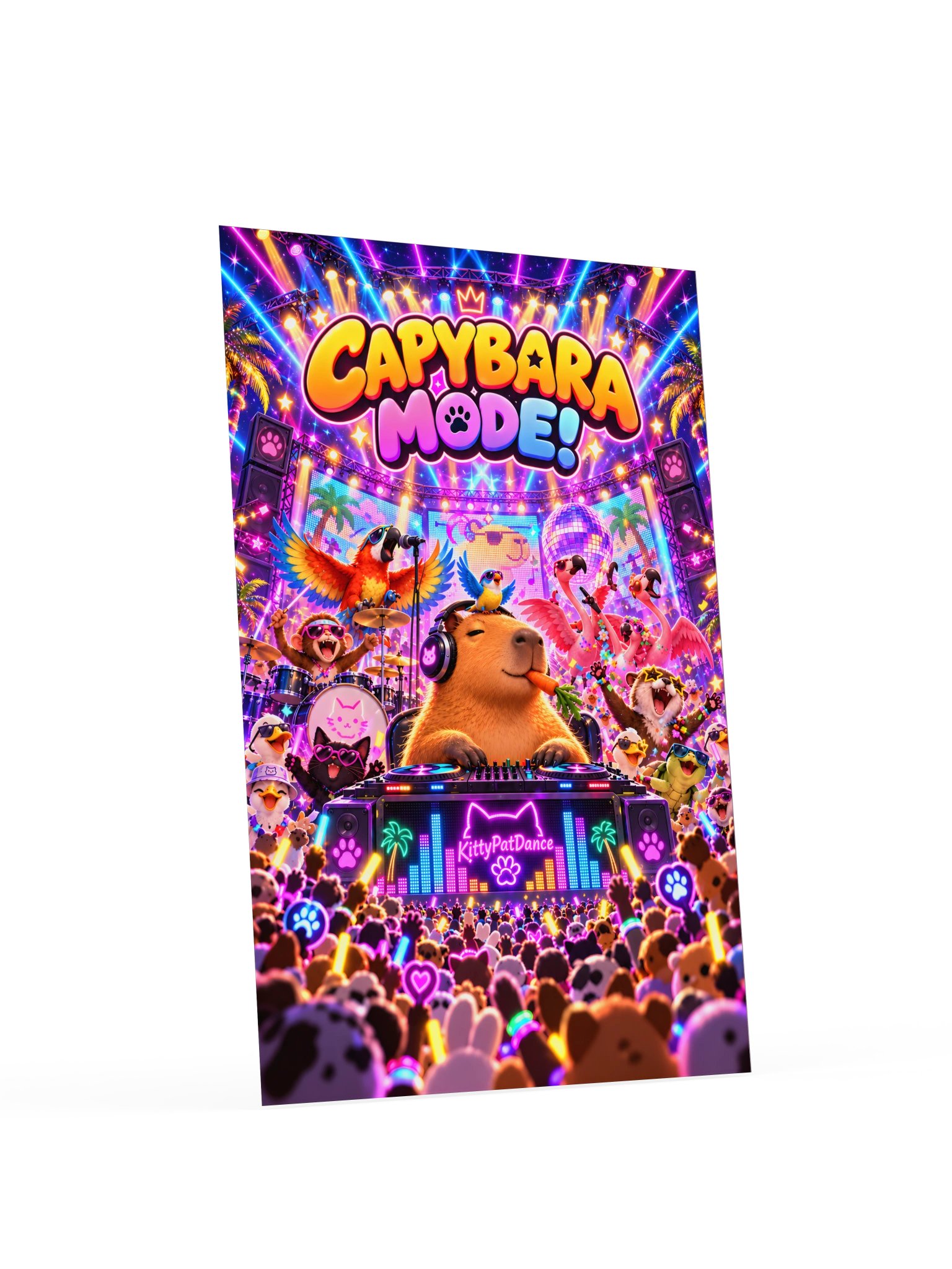 Capybara Mode! Poster | CA-PY-BA-RA product image (3)